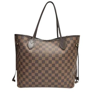 Louis Vuitton Pre-owned Damier Canvas Tote Bag - Dames - Pre-owned - Bruin - Maat: ONE Size