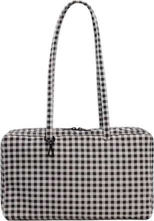 Generic NYSDM Light Tote Bag Nylon Bowler Fashionable Advanced Simple Casual Handbag Large Capacity Commuter Shoulder Bag