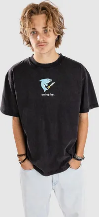 A.Lab Swing First Boxy T-Shirt zwart