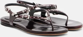 Chlo&eacute; Chlo&eacute; Susanna studded leather thong sandals