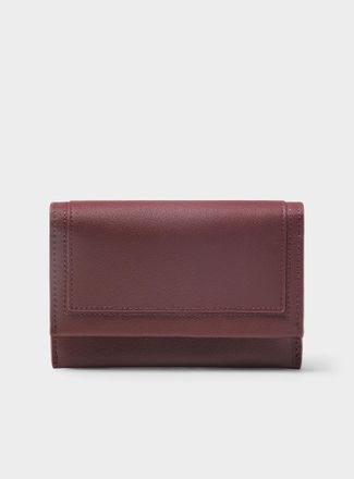 Simons Womens Minimalist foldable wallet