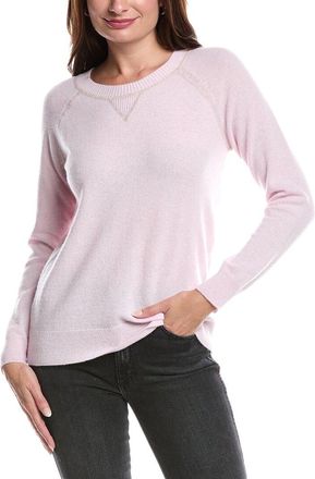 Forté Cashmere Coverstitch Cashmere Sweatshirt