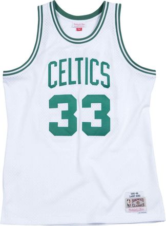 Mitchell & Ness x NBA Boston Celtics Home 1985-86 Swingman Jersey Larry Bird 33 SMJYGS18141-BCEWHIT85LBI