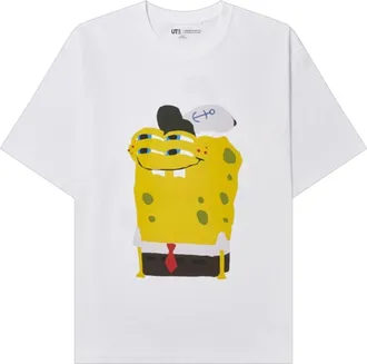 Uniqlo x Cactus Plant Flea Market Spongebob Squarepants UT Graphic T-Shirt White 477914-00