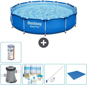 Bestway Piscina Bestway Steel Pro Redonda - 366x76 Cm - 8-piezas S22104