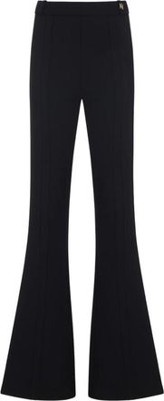 Elisabetta Franchi Flare Trim Trousers