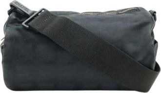 Chanel Pre-owned Cross Body Bags, female, Black, Size: ONE SIZE Pre-owned Vintage Crossbody Bag