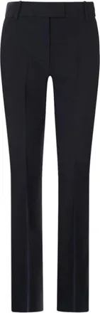 Max Mara Fatina Slim-fit Trousers - female - Max Mara - Slim-fit Trousers - Blue - XS - Trousers