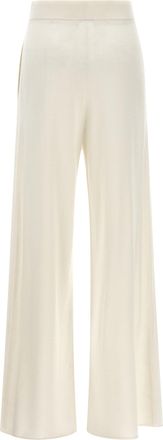 Max Mara Womens White Cashmere Casual Pants