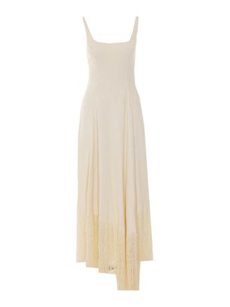 Khaite Cream Beige Vivian Long Dress