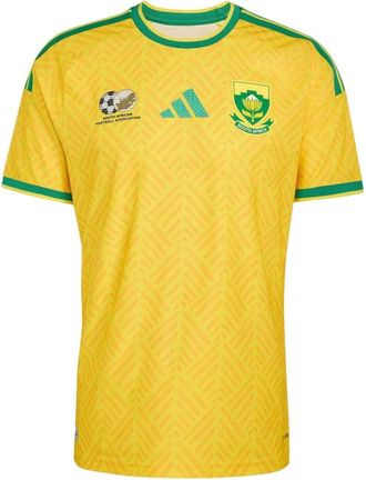 adidas South Africa 26 Home Authentic Jersey Asia Sizing Team Yellow KY2232