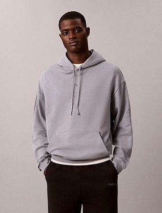 Calvin Klein Sudadera Con Capucha Y Cremallera De Felpa Francesa Pesada