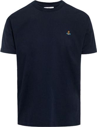 Vivienne Westwood Multicolor Orb Design Cotton Oversized Tee