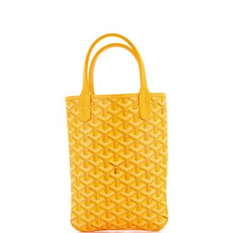 Goyard Poitiers Tote Coated Canvas Mini