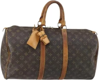 Louis Vuitton Pre-owned Weekendtas - Dames - Vintage Weekendtas - Bruin - ONE Size - Vintage