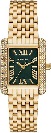 Michael Kors Womens Emery Black Dial Watch