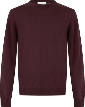Roberto Collina Jersey de lana con cuello redondo - Knitwear - Hombre - Rojo - 2XL