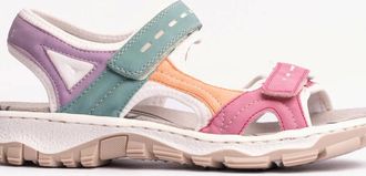 Rieker Womens Rieker 68866-92 Womens Sandals Multi - Size: 3.5