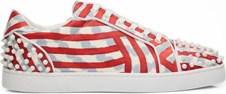 Christian Louboutin Stijlvolle Schoenen voor elke gelegenheid - Heren - Sneakers - Rood - 41 1/2 EU - Schoenen