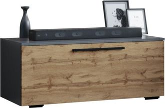 ebuy24 Muebles De Tv Vcm Lowboard Gabinete De Tv Con Puerta Plegable Ancha Dimensiones Al. 39 X An. 95 X T. 40 Cm Muebles Fernseh - Arila S (antracita / Robl