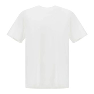 Herno T-Shirts, male, White, Size: 2XL Superfine Cotton Stretch T-Shirt