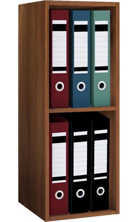 ebuy24 Estante De Madera Vcm De Pie Gabinete De Archivo De Ahorro De Espacio Dimensiones Aprox. Al. 72 X An. 34 X P. 30 Cm Estante Elegante De Pie Estante De