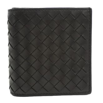 Bottega Veneta Black Leather Wallet (Bi-Fold) (Pre-Owned)