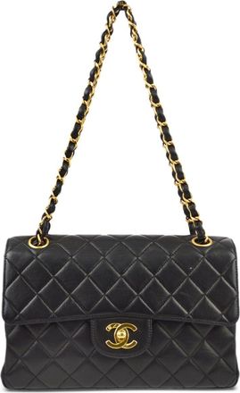 Chanel 1995 Double Sided Classic Flap shoulder bag - women - Lambskin - One Size - Black