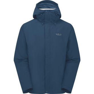 RAB Downpour Jacket - Mens in Tempest Blue at Nordstrom, Size X-Large