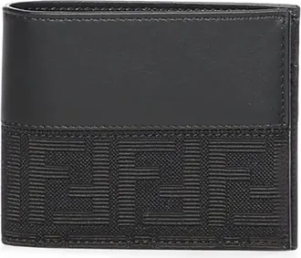 Fendi FF Logo Leather Wallet