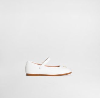 Dolce & Gabbana Ballerina - Woman White Leather 20