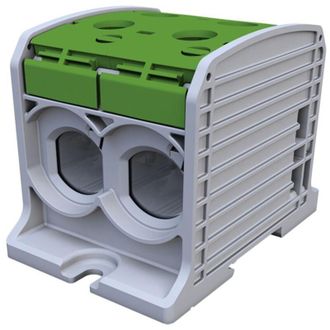 OEM Conector De Carril Roscado Simblock Stb 185-2 - Al/cu, 87820, Verde
