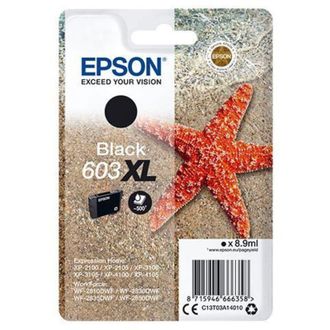 Epson Cartucho De Tinta Epson Estrella De Mar Negro Xl