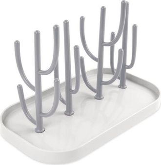 OEM Escurridor De Biberones Con Forma De &Aacute;rbol Y Bandeja De Agua Extra&iacute;ble Para Biberones, Cubiertos, Tetinas Y Vasos (gris)