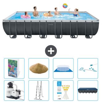 Intex Piscina Ultra Xtr Rectangular - 732x366x132 Cm - 9-piezas S580