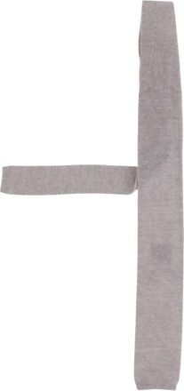 HUGO BOSS Cravatta in lana lavorata a maglia - - Accessories - Uomo - Beige - ONE SIZE