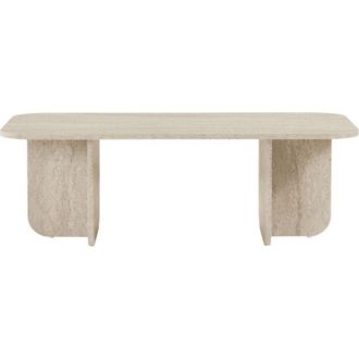 Calicosy Tavolino rettangolare con piano dai bordi arrotondati L120 cm - BECAJ