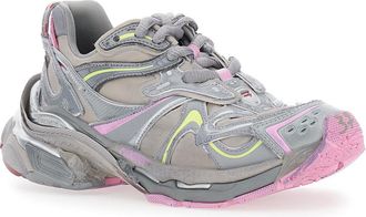 Balenciaga Womens Sneakers Runner 2 Beige Multicolour Polyurethane Trainers