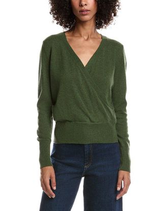 Fort&eacute; Cashmere Drape Surplus Cashmere Pullover