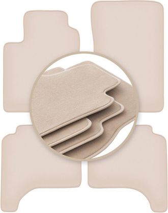 OEM Alfombrillas Beige Premium Para: Suzuki Grand Vitara I Suv 1998-2005