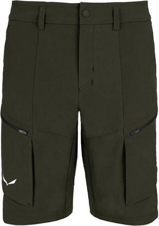 Salewa Puez Durastretch Cargo Shorts Shorts f&uuml;r Herren | oliv