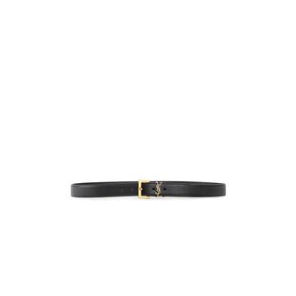 Saint Laurent Cassandre logo belt