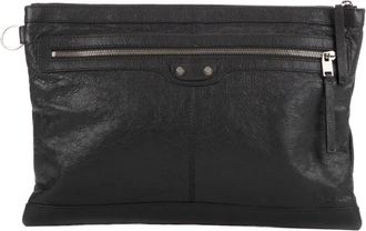 Balenciaga Clutch con zip - Grigio