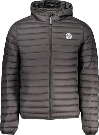North Sails Jacket met lange mouwen en capuchon - Heren - Winterjassen - Zwart - S - Polyester - Jassen