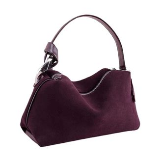 Generic Compatible For Ladys Brown Coffee-colored Handbag For Carrying On The Shoulder Or Across The Body(Angola red)