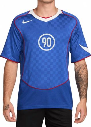 Nike Total 90 Dri Fit Crotia Soccer Jersey In Game Royal/white/sport Red/white