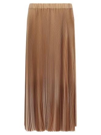 Fabiana Filippi Beige Polyester Midi Womens Skirt