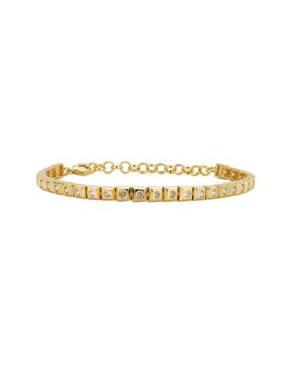 Glaze Jewelry Plated Cz Bracelet