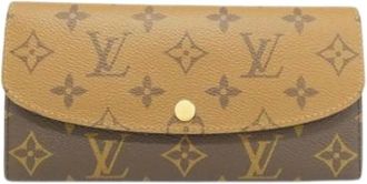 Louis Vuitton Pre-owned Wallets, female, Brown, Size: ONE SIZE Pre-owned Monogram Reverse Long wallet (bi-fold)