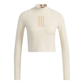 adidas (WMNS) adidas Swarovski Long Sleeve T-Shirt White HB8567